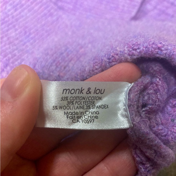 Monk & Lou wool blend sweater - Picture 4 of 5